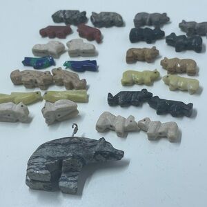 SOLD Native American Style Fetish Beads